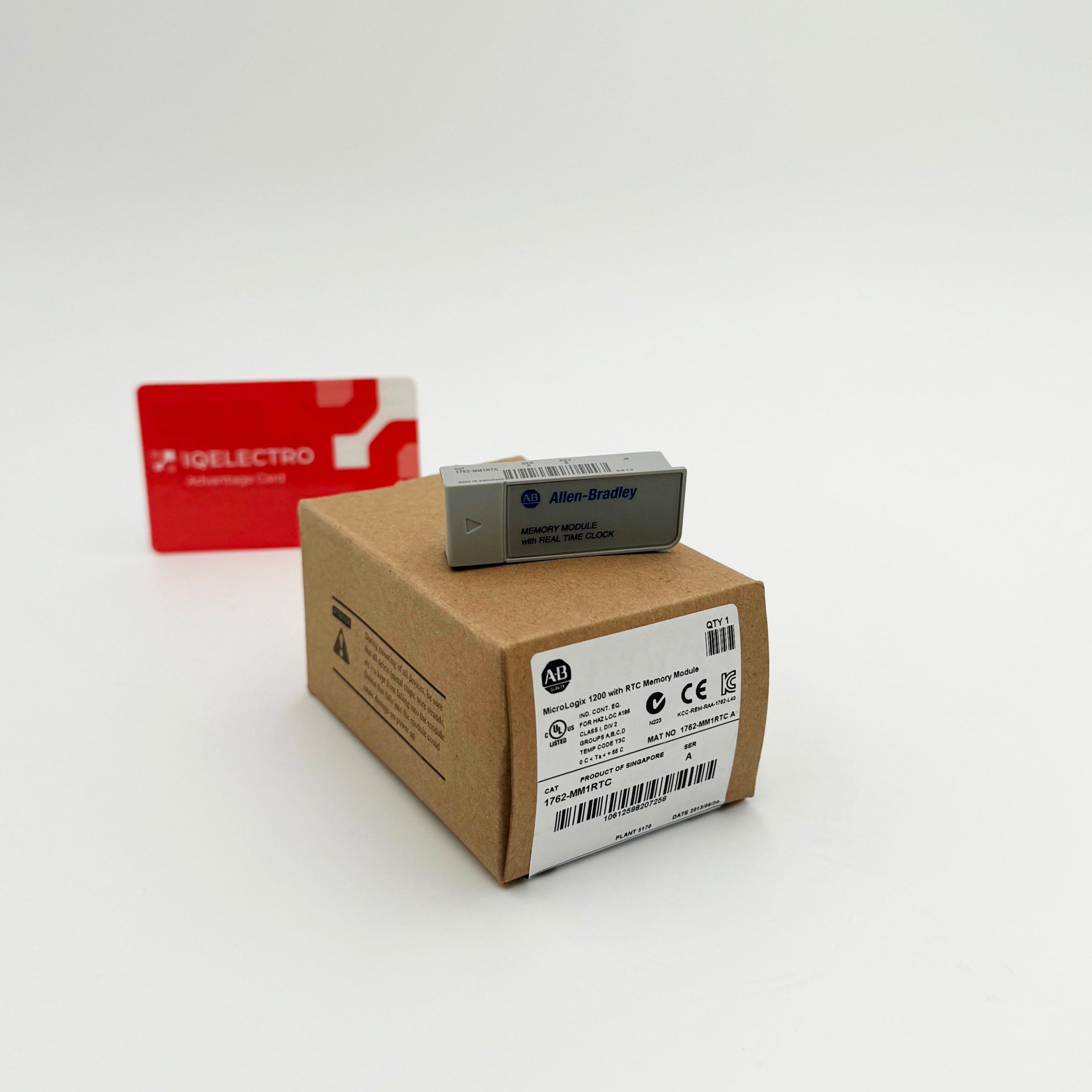 1762-MM1RTC | Allen-Bradley MicroLogix 1200 Memory and Real-Time Clock Module