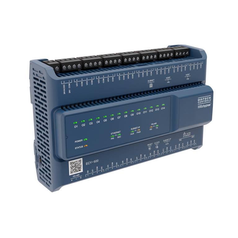 Distech Controls ECY-600-C1 Connected Equipment Controller with Eclypse Building Intelligence Software