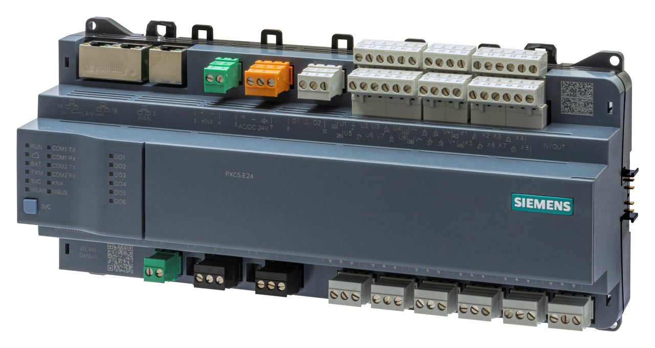 Siemens PXC5.E24 Desigo PX 24-Point BACnet Secure Connect Building Automation Station