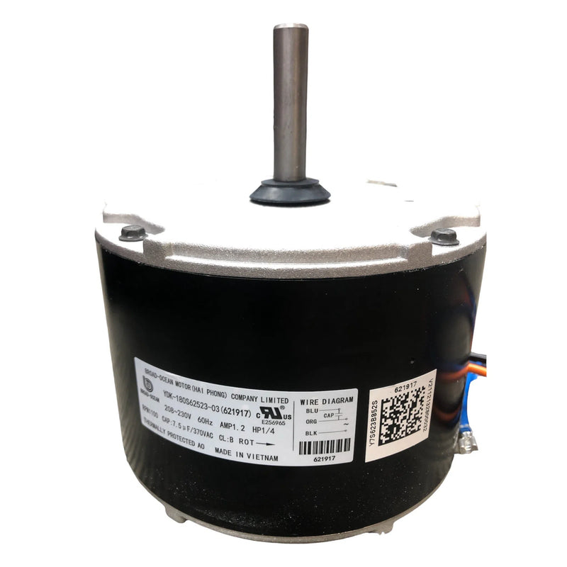 Nordyne 621917 1/4HP 230V 1100RPM CW Electric Fan Motor