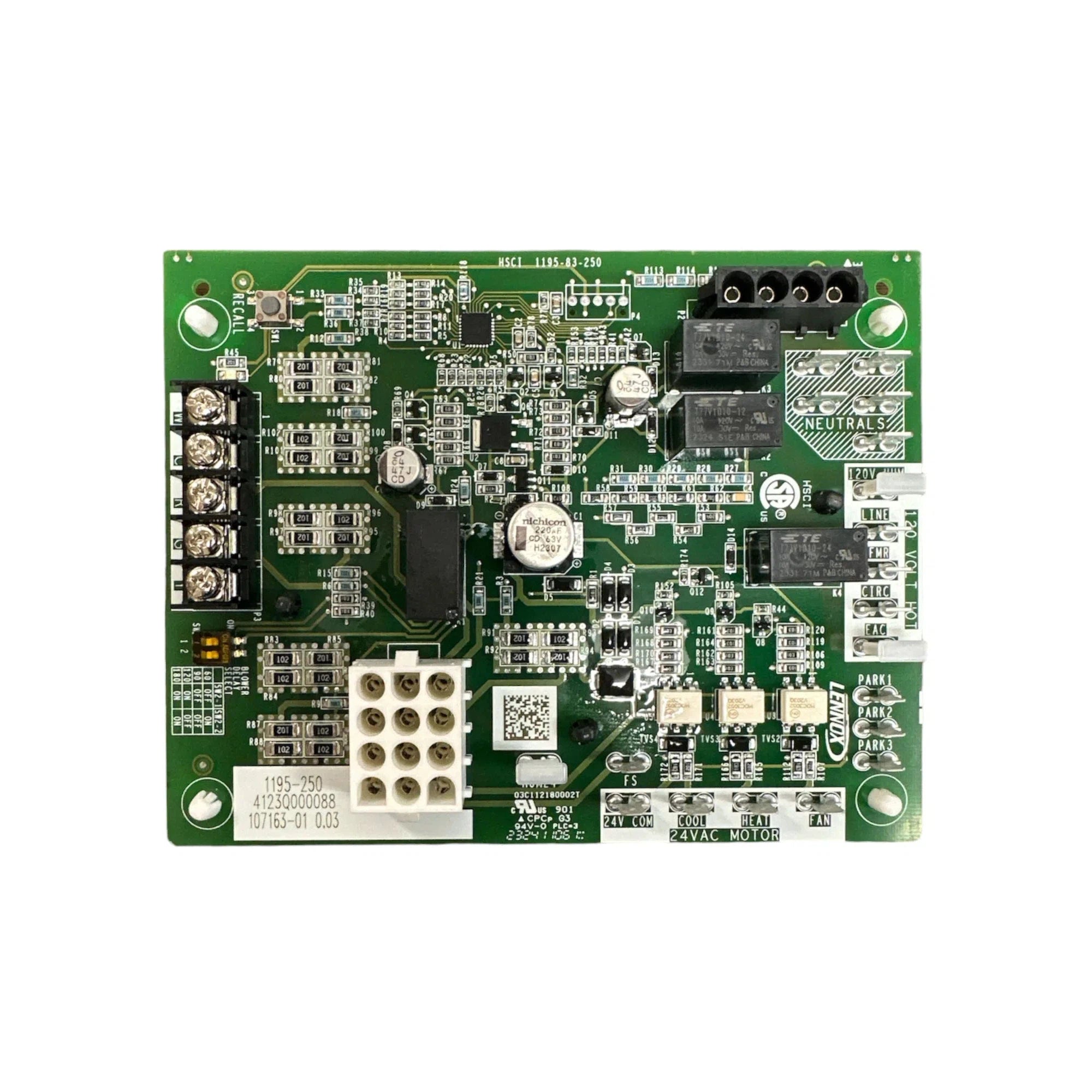 1195-200 | Lennox Furnace Control Circuit Board 115V