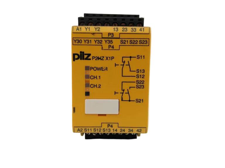 777436 | Pilz Safety Relay 120 VAC With Relay And Semiconductor Outputs