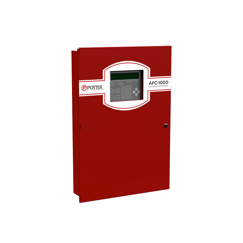 AFC-1000 | Potter 1,270-Point Analog Addressable Fire Alarm Control Panel