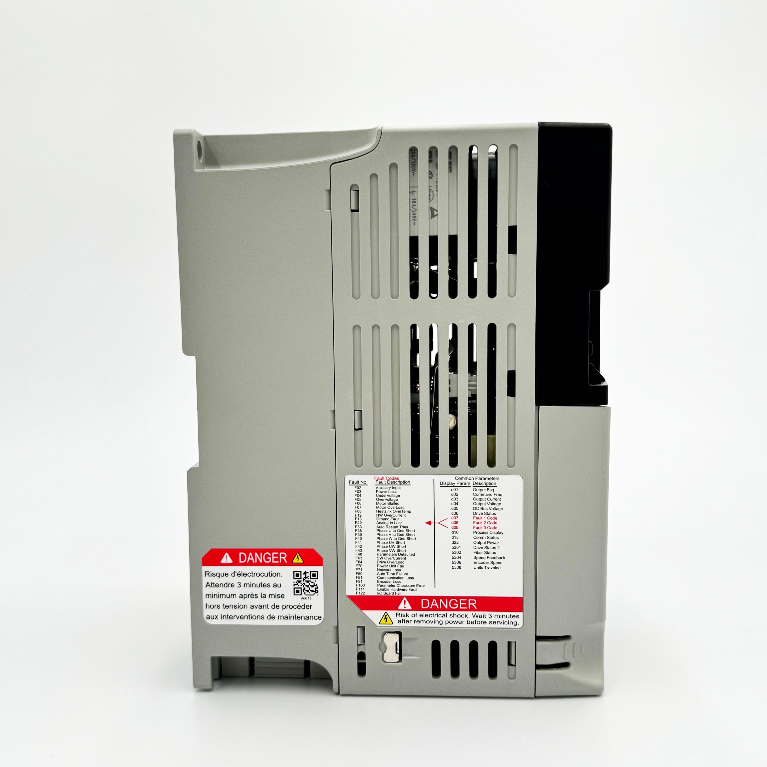 22D-D6P0N104 | Allen-Bradley PowerFlex 40P AC Drive 480VAC 3-Phase 6A 3HP IP20