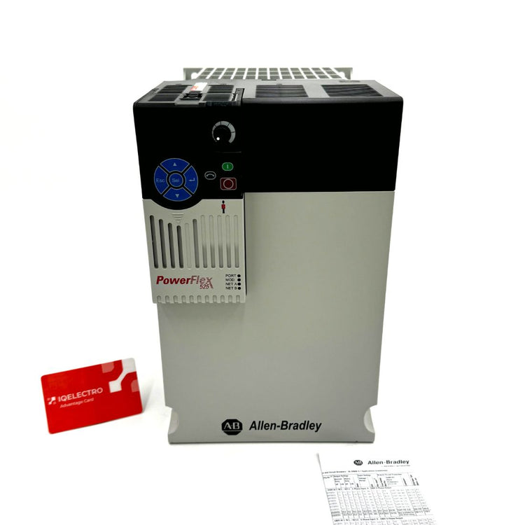 25B-D043N114 | Allen-Bradley PowerFlex 525 AC Drive 480V/43A/30HP