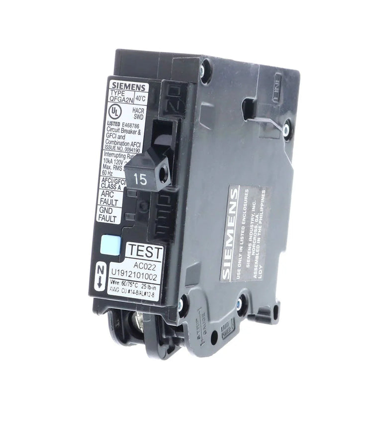 Q115DFN | Siemens Dual Function Circuit Breaker