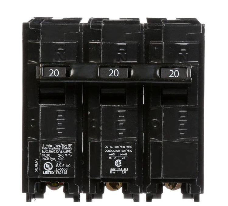 Q320 | Siemens 20 Amp Circuit Breaker