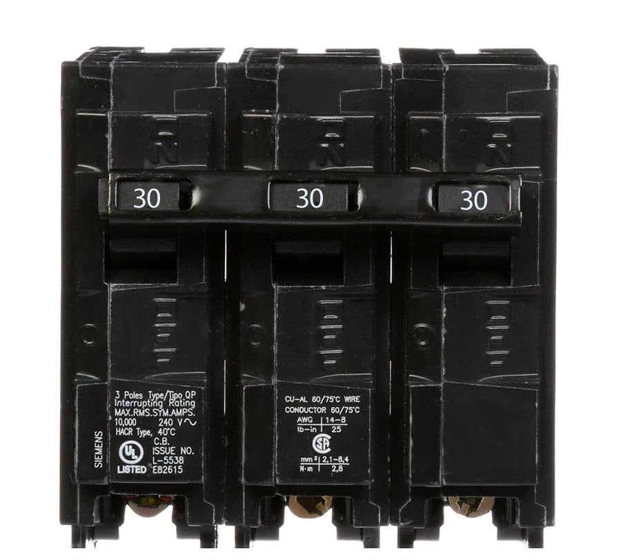 Q330 | Siemens 3 Pole Circuit Breaker