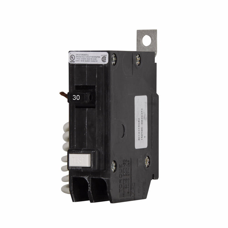 QBHGFT1030 | Eaton Cutler-Hammer 1-Pole 30A 120/240V Ground Fault Molded Case Circuit Breaker