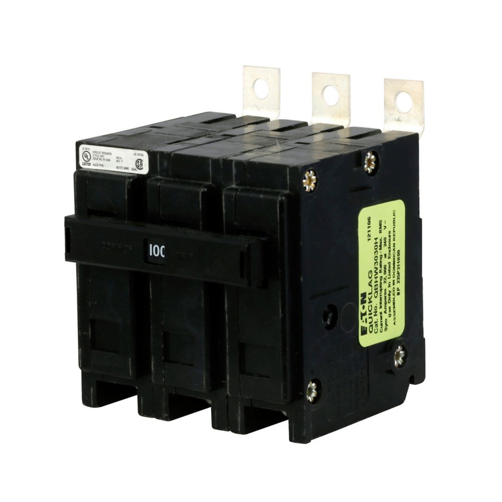 QBHW3100H | Eaton QB Thermal Magnetic Circuit Breaker