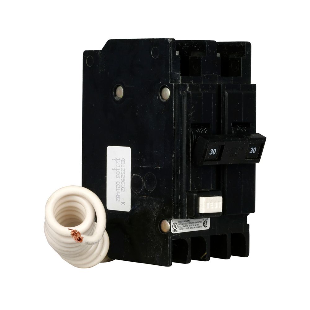 QCGF2030 | Eaton Quicklag 30A 2-Pole 120/240V GFCI Molded Case Circuit Breaker