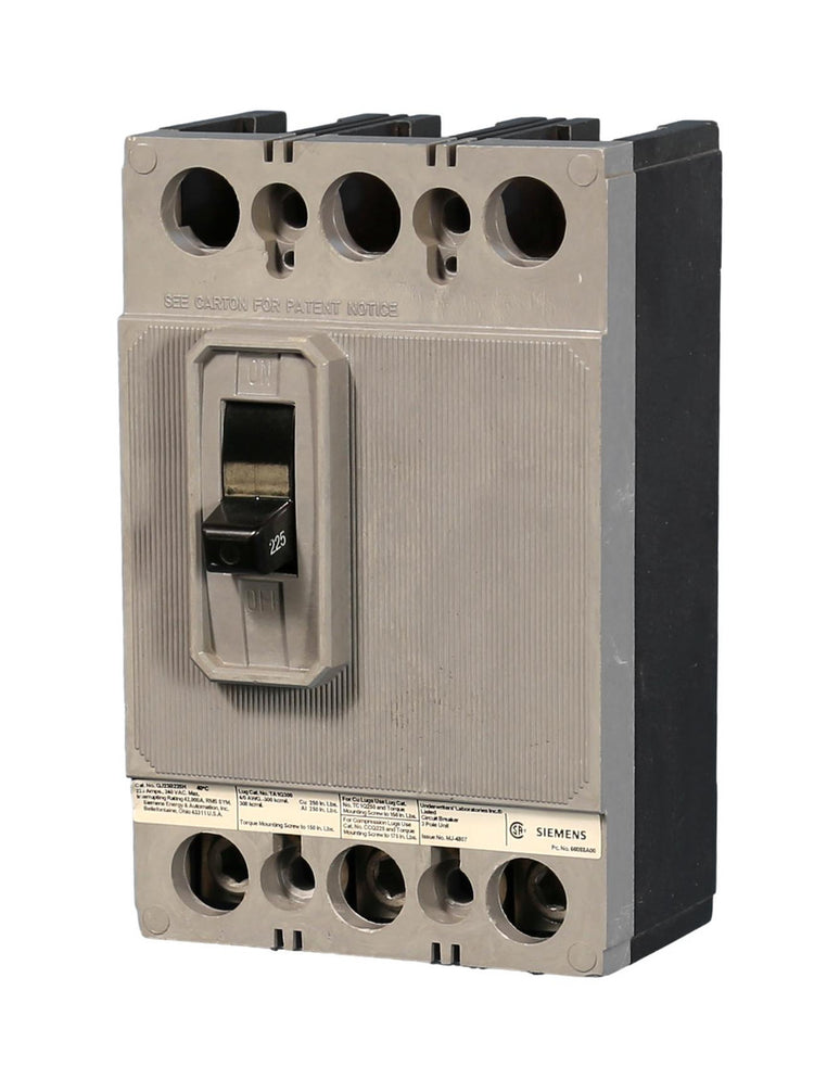 QJ23B225H | Siemens Circuit Breaker 225A 3-Pole 240V QJ Series