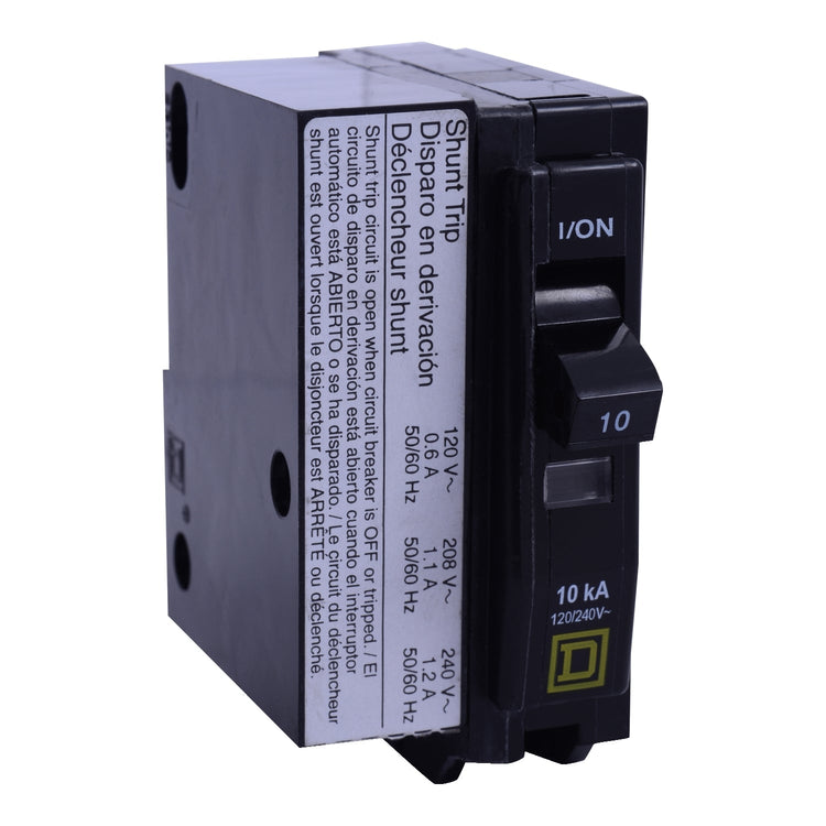 QO115-1021 | Square D 15A 1-Pole Plug-In Thermal Magnetic Circuit Breaker 120/240V 10kAIC