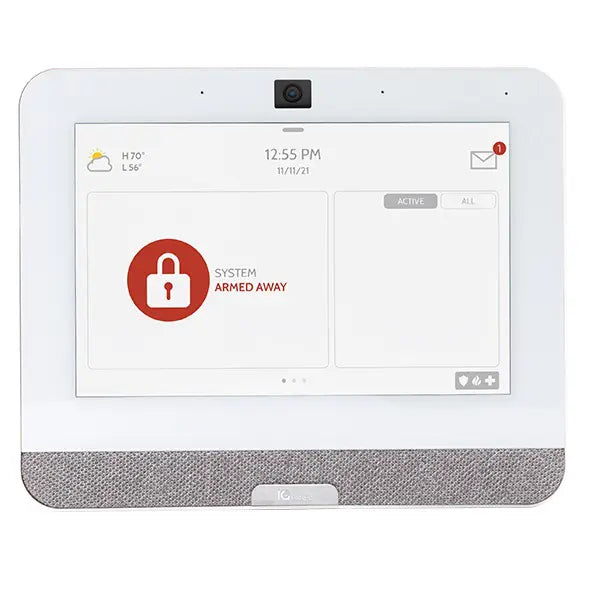 IQP4002 | Qolsys IQ Panel 4 with PowerG + 433 MHz & Verizon LTE – 7” Touchscreen Security Hub