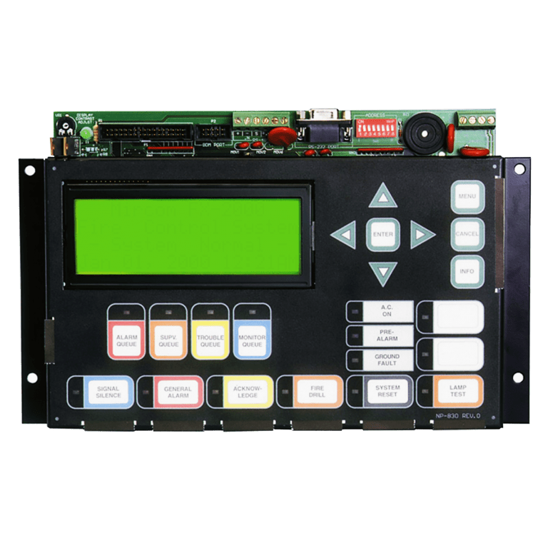 RAX-LCD | Mircom Remote Shared Display for FX-2000 Fire Alarm Panel
