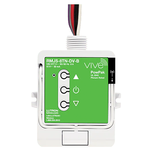 RMJS-8TN-DV-B | Lutron PowPak Dimming Module