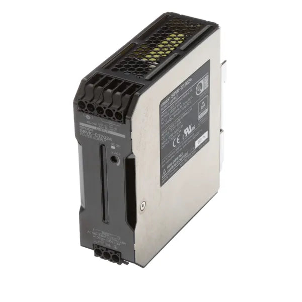 S8VK-C12024 | OMRON Power Supply, Switch Mode, 120W, 24V, 5A, 20-10AWG, 14-10AWG, S8VS Series