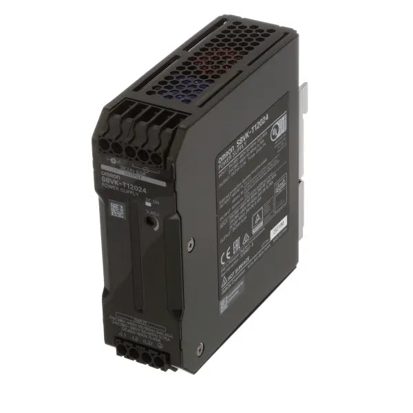 S8VK-T12024 | OMRON AC-DC Power Supply, 3-Ph, 480V, 24VDC 5A, S8VS Series