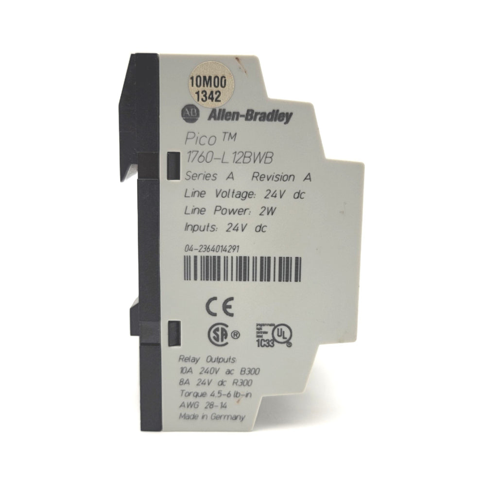 1760-L12BWB | Allen Bradley Pico Controller 8 Digital Inputs
