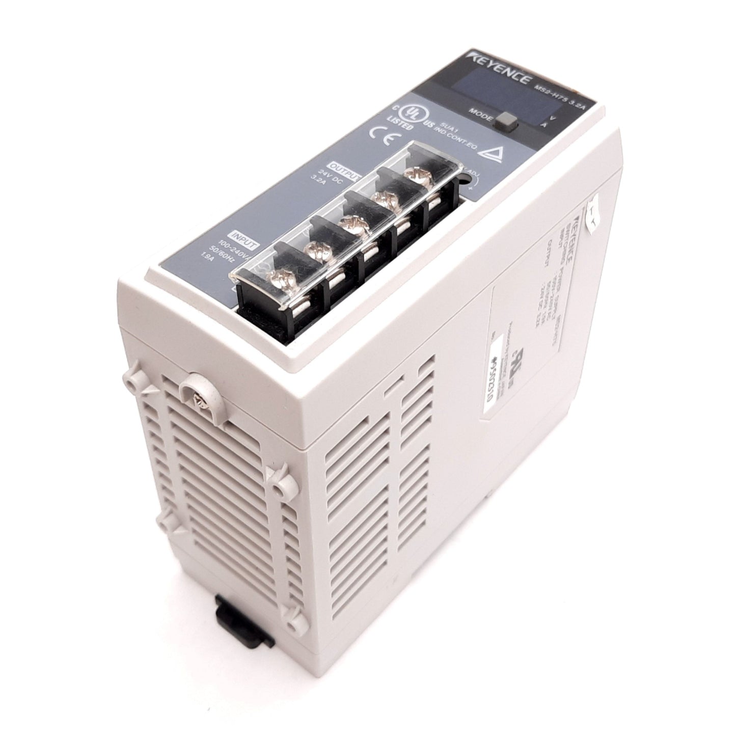 MS2-H75 | Keyence 24 VDC 3.2 A Switching Power Supply, 75 W, 85–264 VAC Input