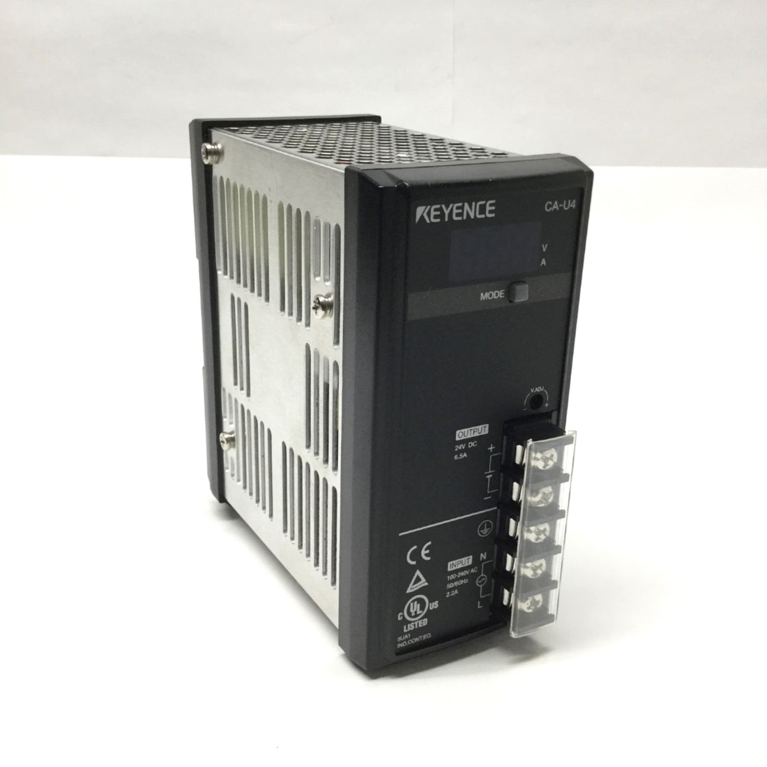 CA-U4 | Keyence 24 VDC Ultra-Compact Switch-Mode Power Supply, 6.5 A Output