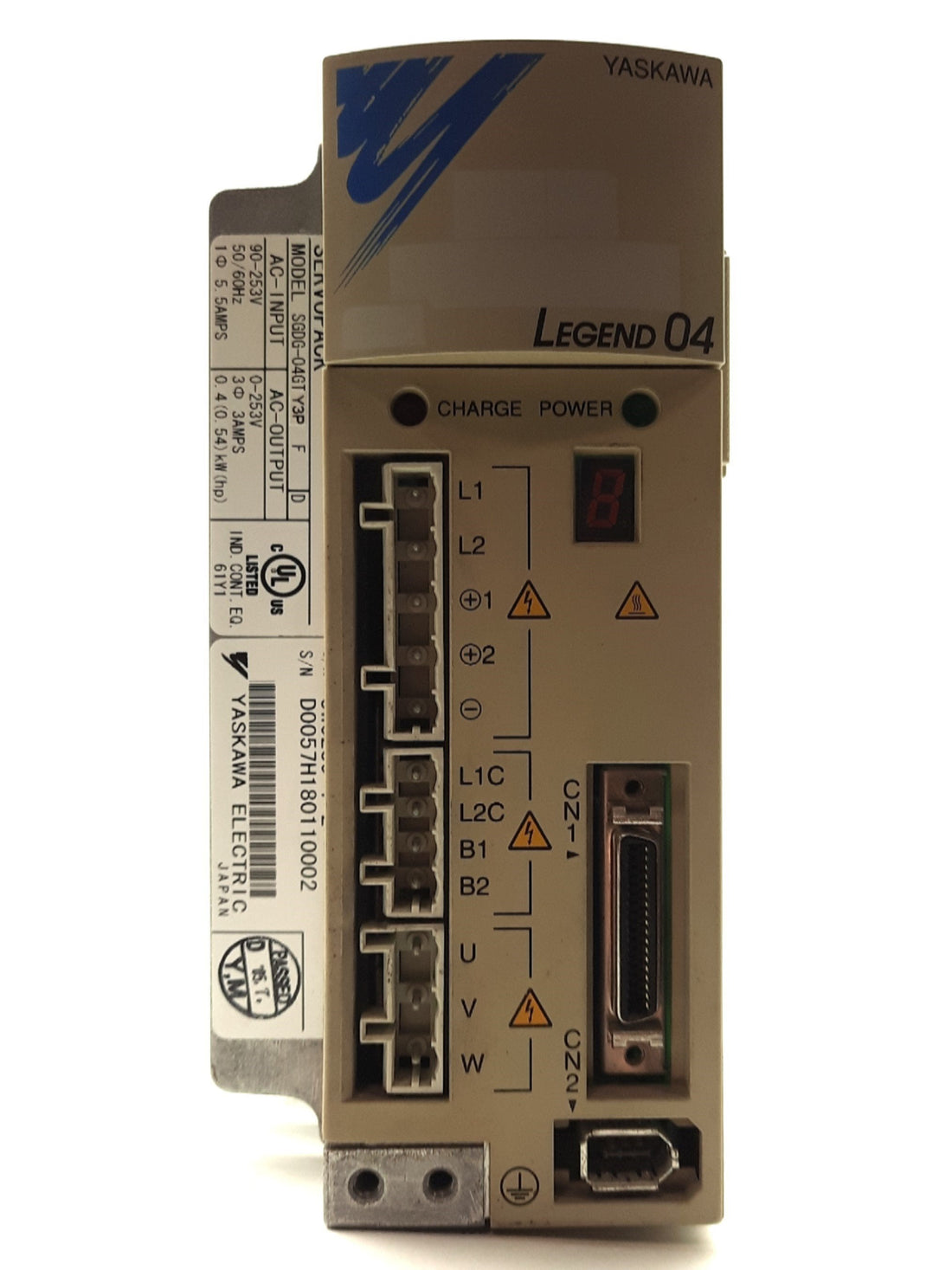 SGDG-04GT | Yaskawa Servo Drive Torque Amplifier 0.4 Kw