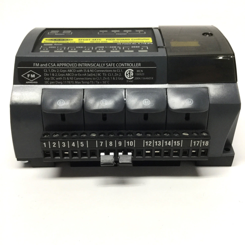 SFCDT-4A1C | Banner Pico-Guard Fiber Optic Sensor Safety Controller