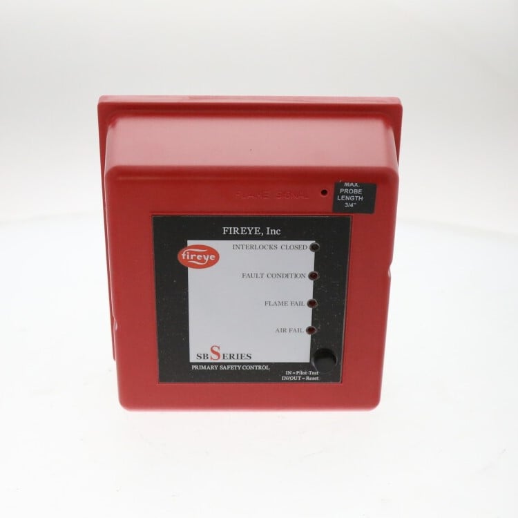 Fireye SB560522AA UV Flame Safeguard Control 120 VAC Purge 10/15 TFI