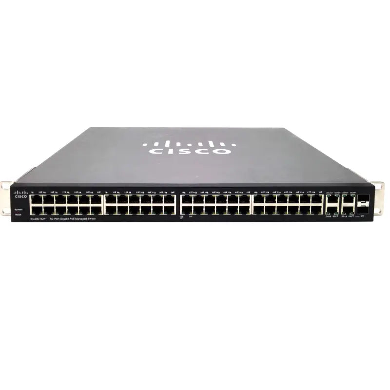 SG300-52P-K9-NA | Cisco 52-Port Gigabit PoE Managed Switch