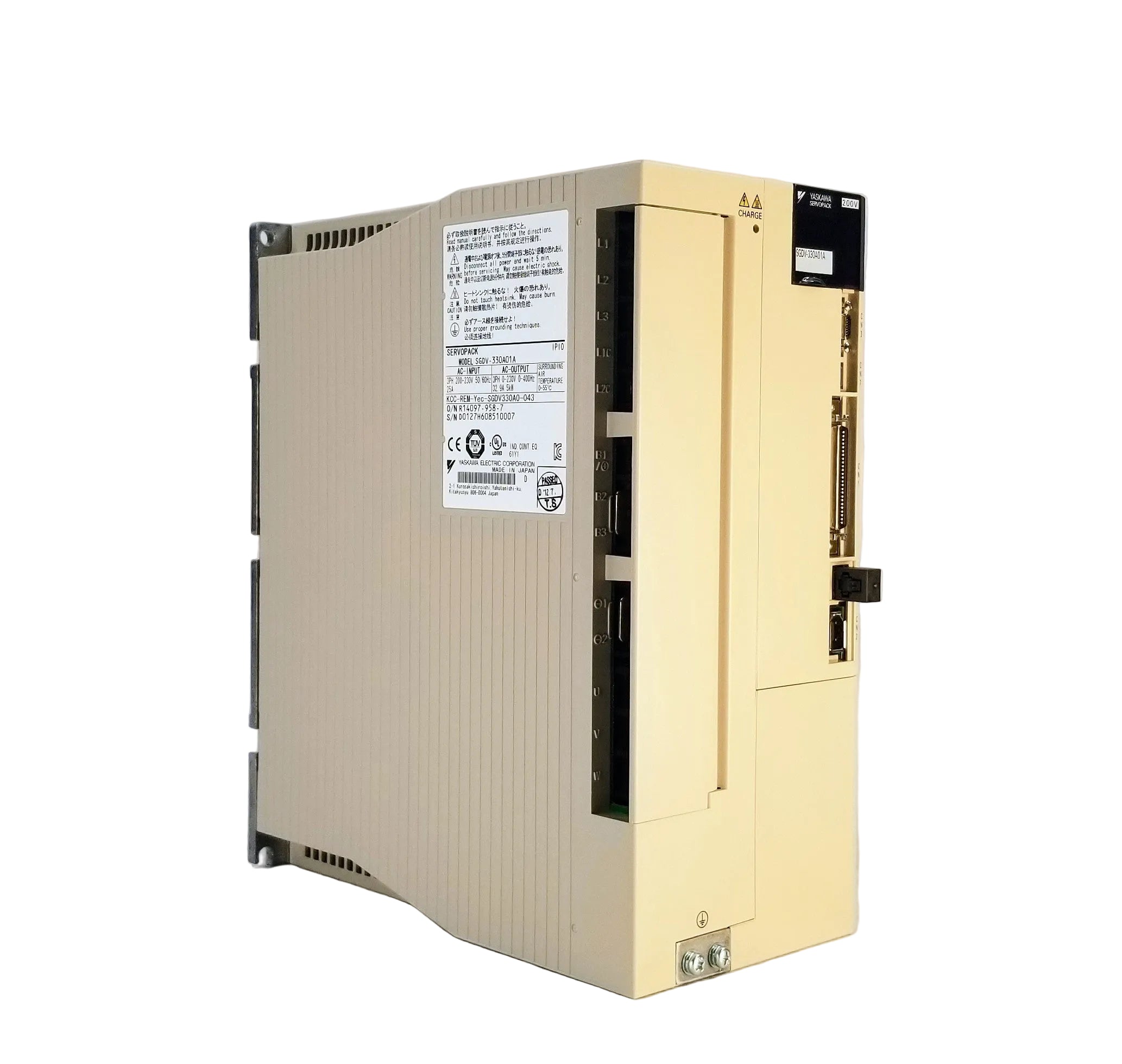 SGDV-330A01A | Yaskawa Sigma-5 AC Servo Drive 5kW 200–230VAC