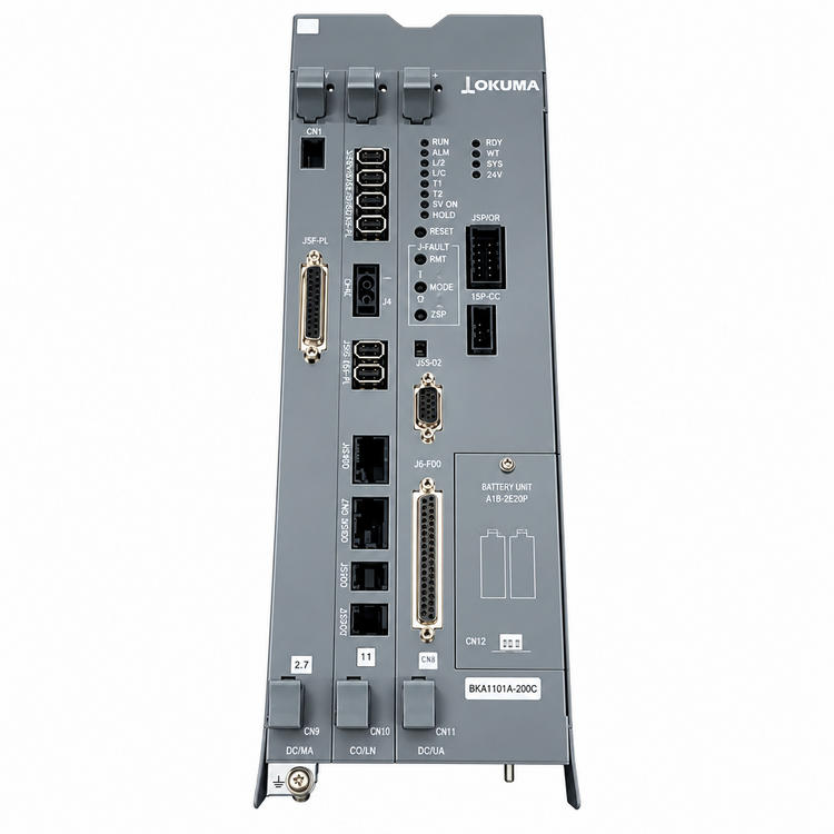 Okuma E7191-090-007 Compact PLC Rack for CNC Machine Control Systems