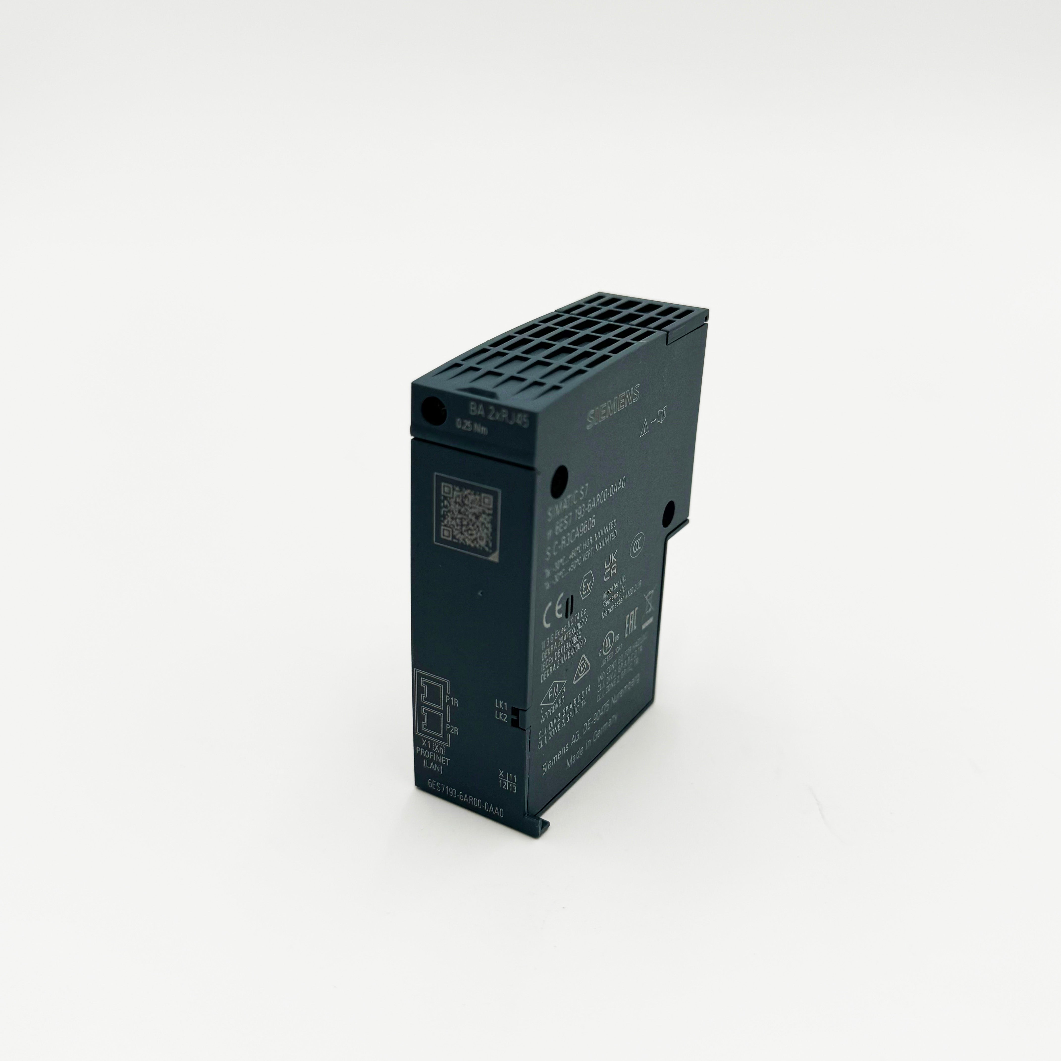 6ES7193-6AR00-0AA0 | SIEMENS SIMATIC BA 2 x RJ45 Bus Adapter,2 x RJ45 Sockets