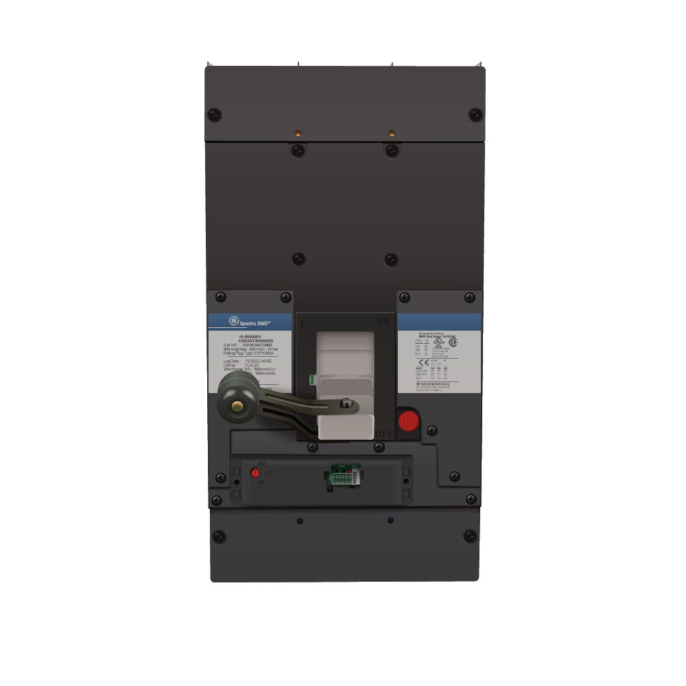 SKHA26AT0800 | GE 800A 2-Pole 600V Bolt-On Solid-State Molded Case Circuit Breaker