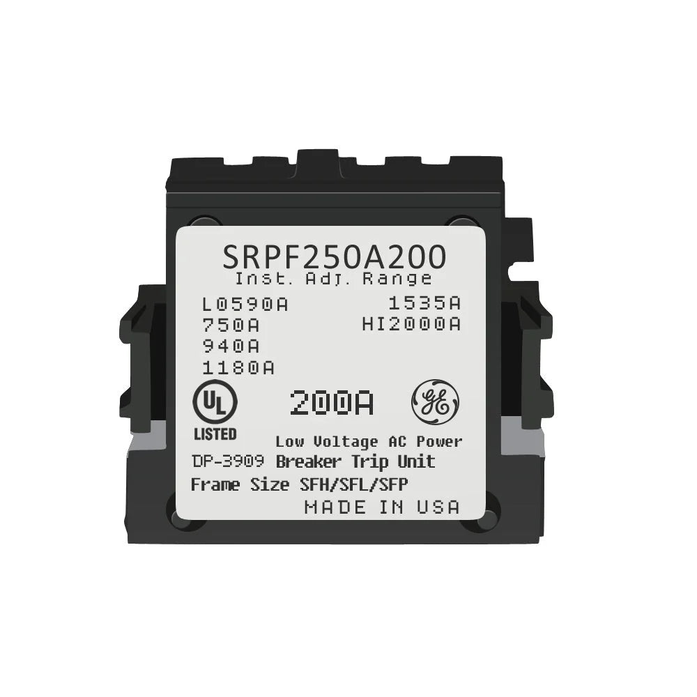 SRPF250A200 | General Electric Rating Plug