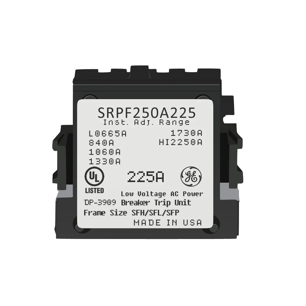 SRPF250A225 | General Electric Rating Plug