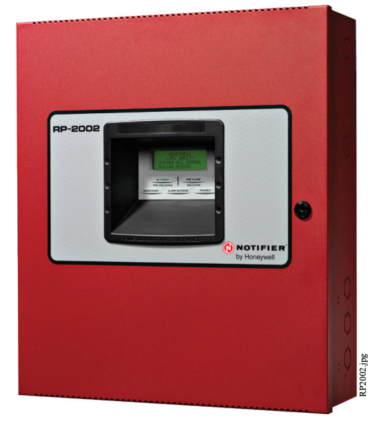 RP-2002 | Notifier Six-Zone Agent Releasing Fire Alarm Control Panel