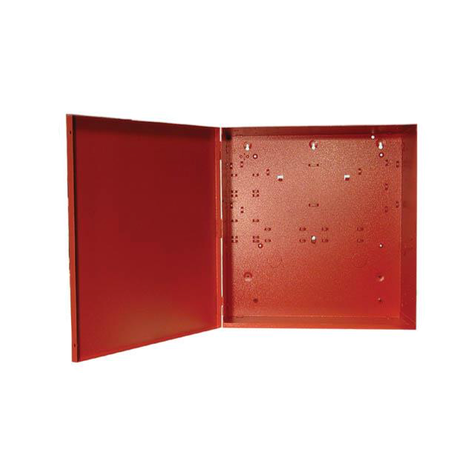 BATB-40 | Bosch Single-Level Red Battery Box Enclosure for Fire and Burglary Systems