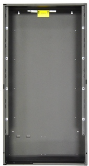SBB-D4 | Notifier Four-Tier Backbox Assembly, Black Steel Enclosure