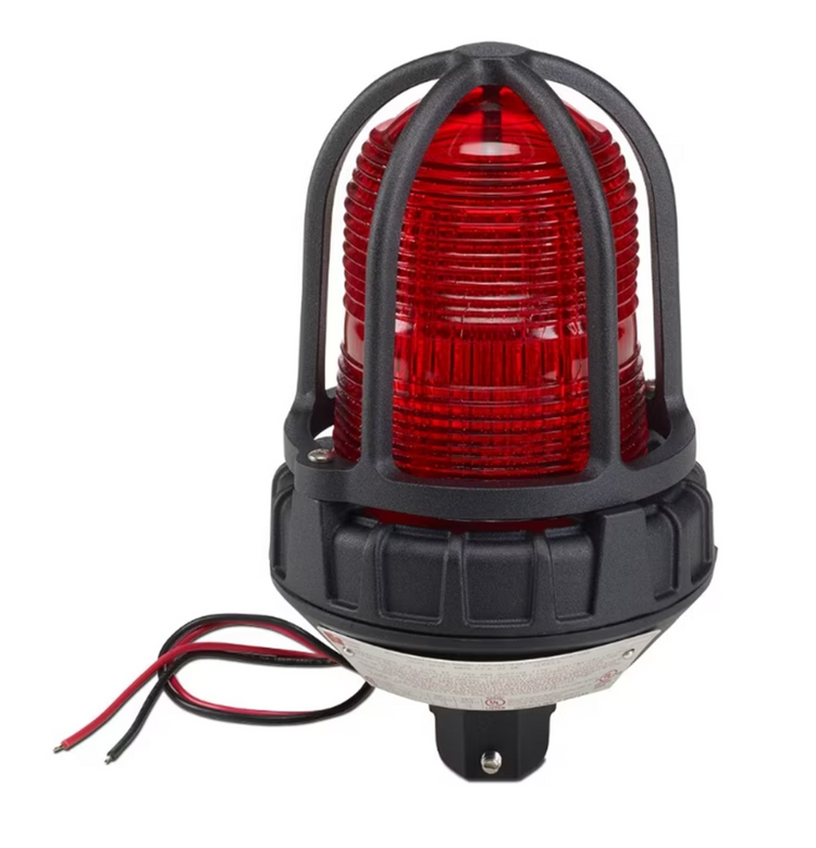 151XST-012-024R | Federal Signal 12–24 VDC Hazardous Location Red Strobe Light