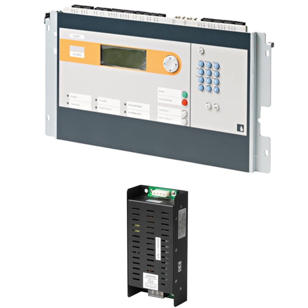 FC901-U3 | Siemens 50-Point Addressable Fire Alarm Control Panel with 170W Power Supply