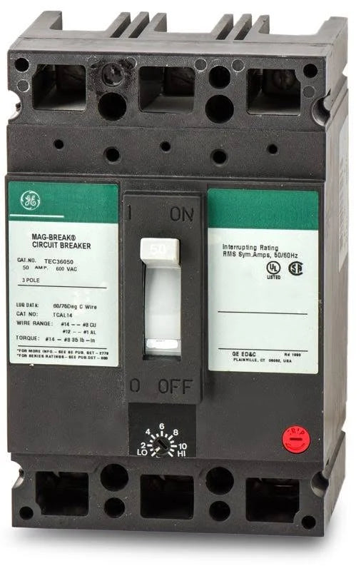 TEC36050 | General Electric Molded Case Circuit Breaker