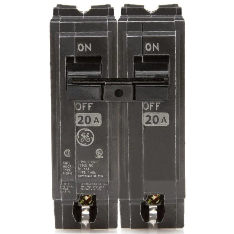 THQL2120 | General Electric 20 Amp Circuit Breaker