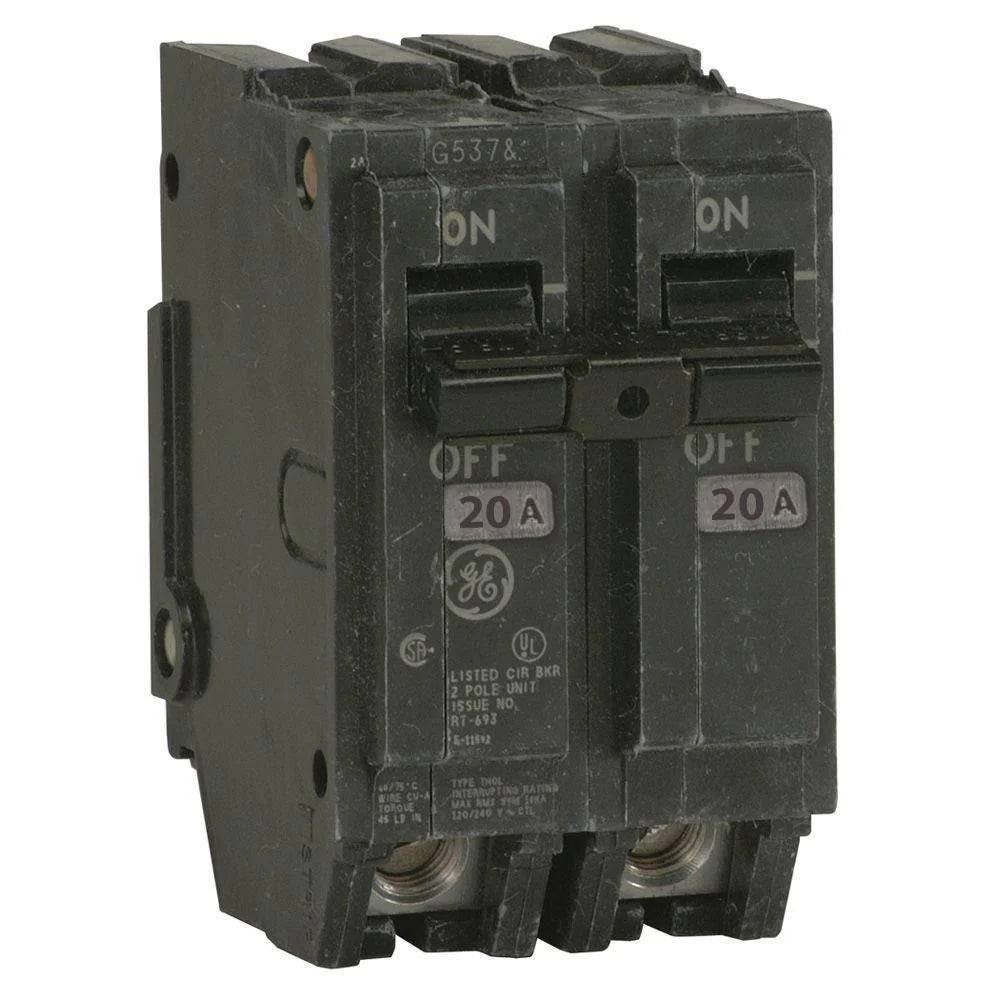 THQL2120 | General Electric 20 Amp Circuit Breaker