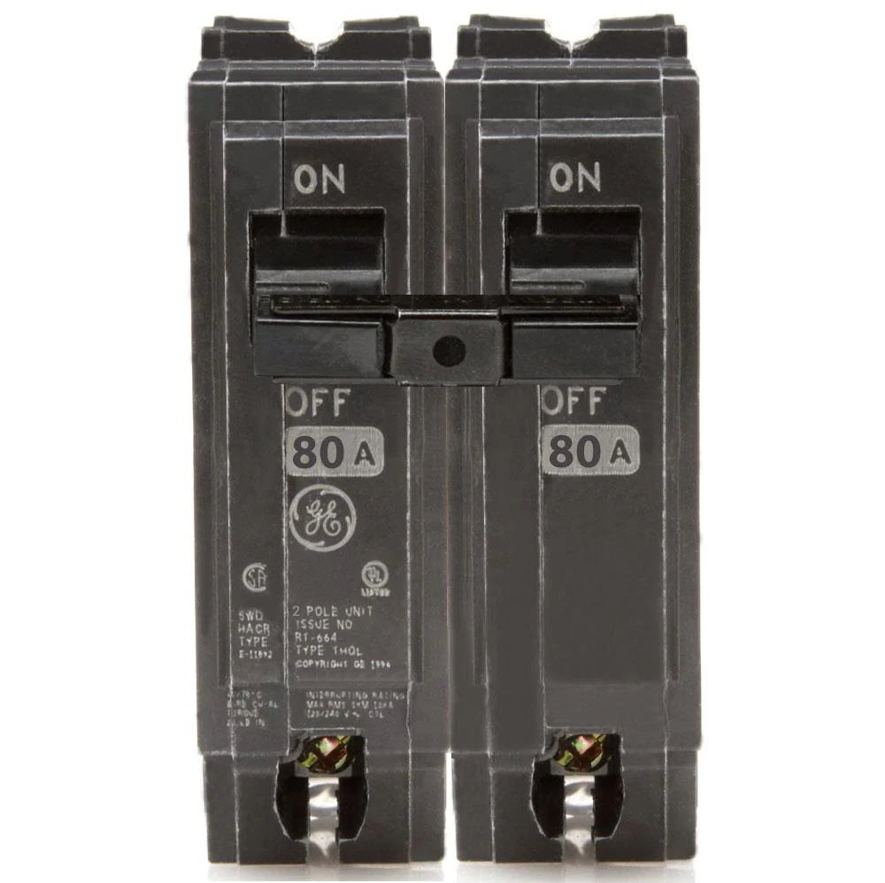 THQL2180 | General Electric 2 Pole Circuit Breaker