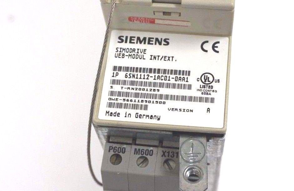 6SN1112-1AC01-0AA1 | Siemens Simodrive 611 U-Series Monitoring Module