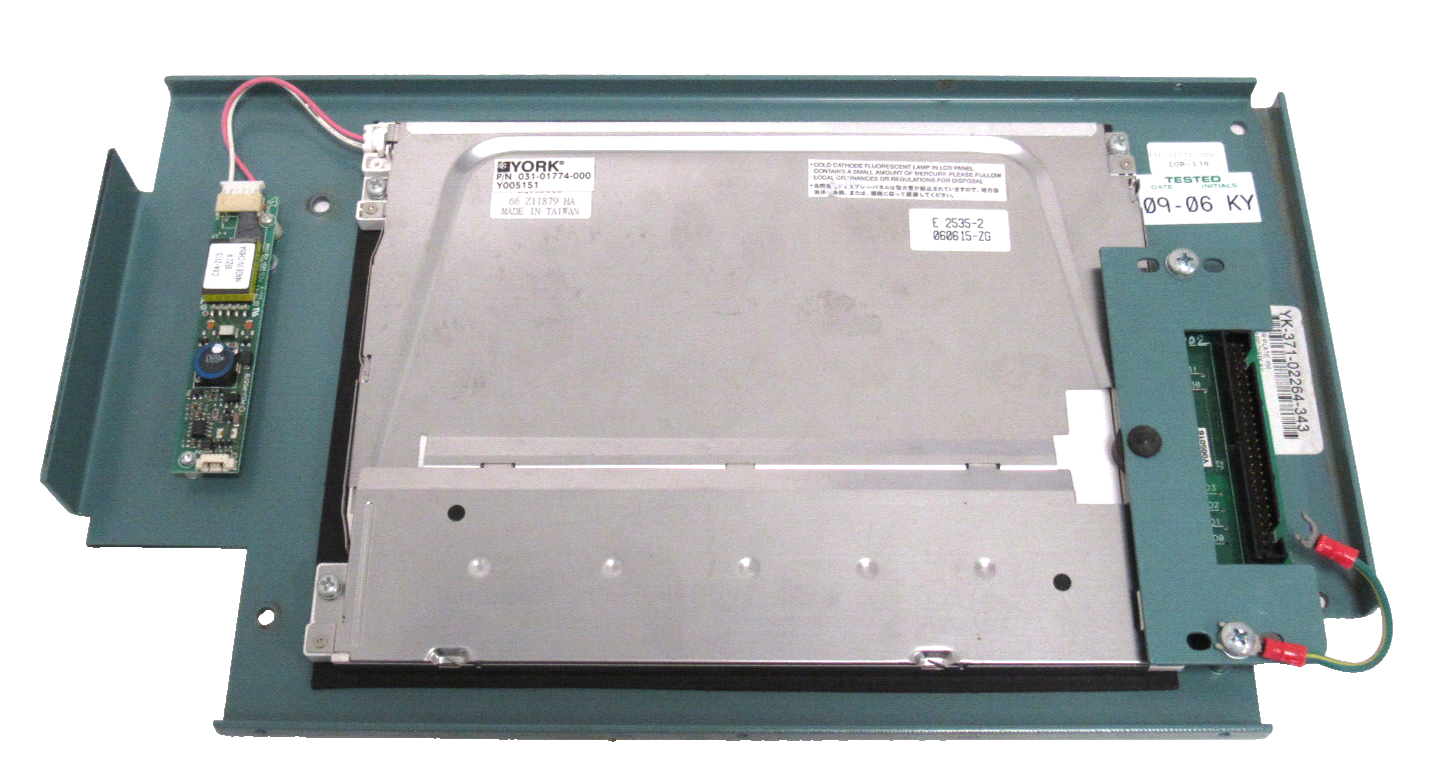 York 031-01774-000 LCD Display Module HVAC Control Interface