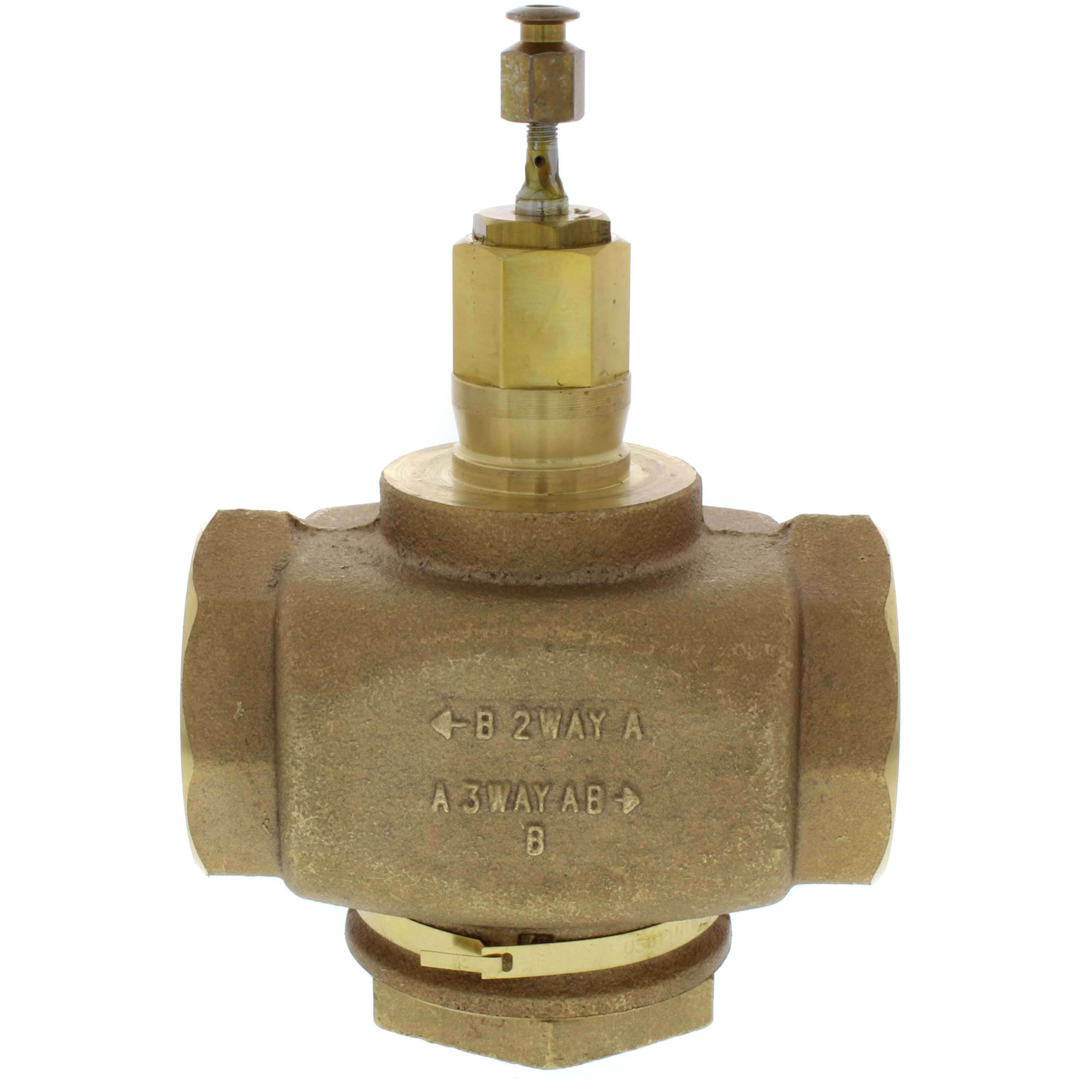 V5011N1099 | Honeywell 2" 2-Way F-NPT Globe Valve for Steam, Water, and Glycol Control