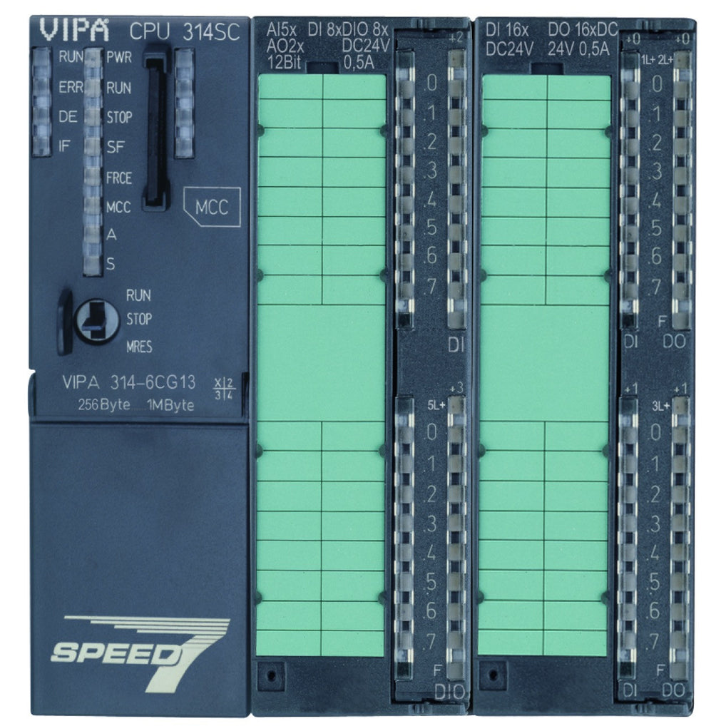 314-6CG13 | VIPA CPU 314SC/DPM Modular PLC Controller