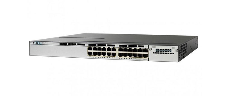 Cisco WS-C3850-24XU-S Catalyst 3850 24-Port Multigigabit UPoE Managed Ethernet Switch