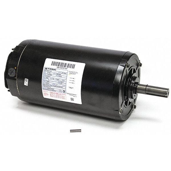 York 024-36873-207 2HP Six Pole HVAC Fan Motor Assembly